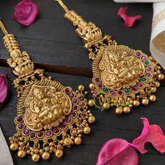 Premium AD Stone Lakshmi Maang Tikka-G4637