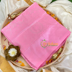 Rose Litchi Silk Saree-VS391