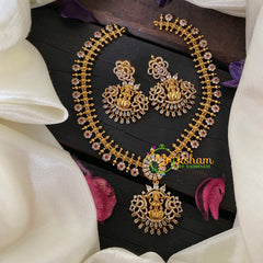 American Diamond Temple Short Neckpiece-G6975