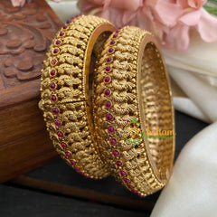 Premium Gold Look Alike Kemp Bangles-G02957
