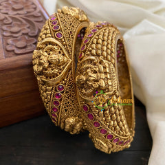 Premium Antique Temple Lakshmi Bangles-2956