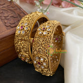 AD Stone Bangles-Screw Type-G2931