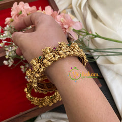 Baby Krishna Temple Bangles -Screw Type-G2938