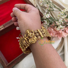 Lakshmi Temple Bangles-Elephants -Screw Type-G2937