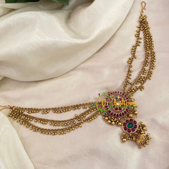 Premium Bun Billai with Side Chains -G9235