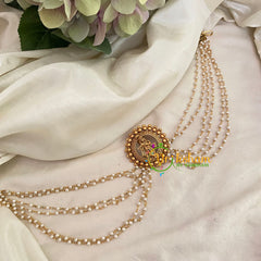 Temple Bun Billai with Side Chains -Krishna-G9226