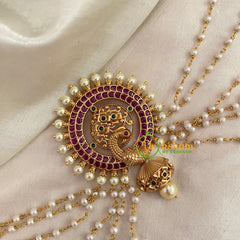 Premium Bun Billai with Side Chains -G9238