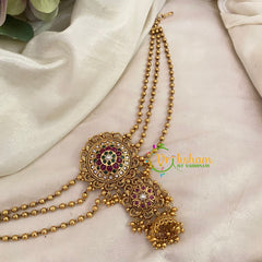 Premium Bun Billai with Side Chains -G9229