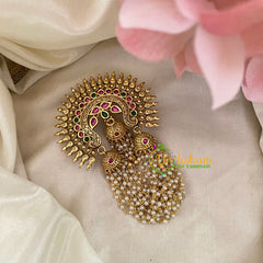 Premium Pearl Layers Single Jada Billai -Unique Bun Billai -G9200