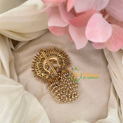 Premium Pearl Layers Single Jada Billai -Unique Bun Billai -G9200