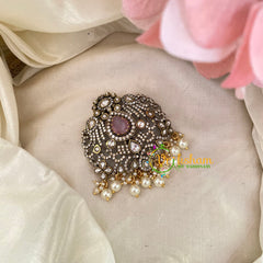 Victorian Diamond Jada Billai -Bun Billai -Tilak-Taupe-G9259