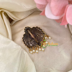 Victorian Diamond Jada Billai -Bun Billai -Tilak-Taupe-G9259