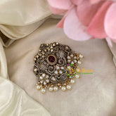 Victorian Diamond Jada Billai -Bun Billai -Red-G9256