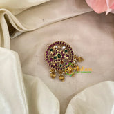 Premium Kemp Single Jada Billai -Bun Billai -Gold Bead-G9191