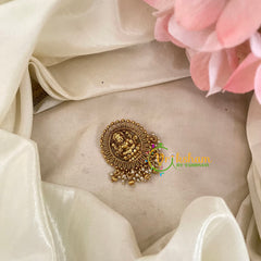 Premium Lakshmi Single Jada Billai -Temple Bun Billai -Ghungroo Pearl-G9207