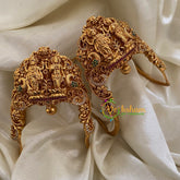 Traditional Antique Lakshmi Vishnu-Temple Armlet-G3080