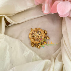 Premium Kemp Single Jada Billai -Bun Billai -Gold Bead-G9182