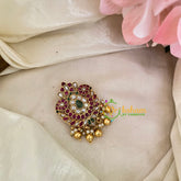 Premium Kemp Single Jada Billai -Bun Billai-Gold Bead -G9180