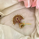 Premium Kemp Single Jada Billai -Bun Billai-Red -G9176