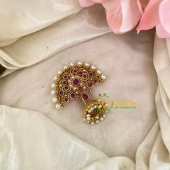 Premium Kemp Single Jada Billai -Bun Billai-Red -G9176