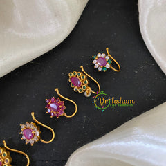 Premium Gold Nath / Nose pin -G9273