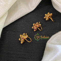 Premium Gold Nath / Nose pin -G9287