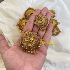 AD stone Lakshmi Billai -Temple Jada Billai -G5851