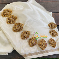 CZ stone Lakshmi Billai -Temple Jada Billai -G5852