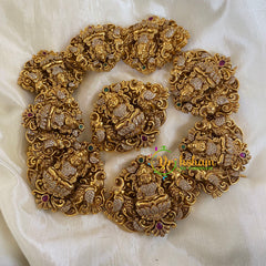 CZ stone Lakshmi Billai -Temple Jada Billai -G5852