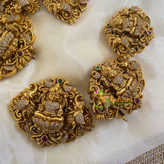 CZ stone Lakshmi Billai -Temple Jada Billai -G5852