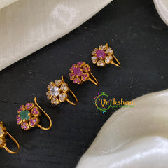 Premium Gold Nath / Nose pin -G9278