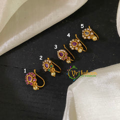 Premium Gold Nath / Nose pin -G9284