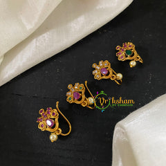 Premium Gold Nath / Nose pin -G9282