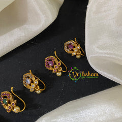 Premium Gold Nath / Nose pin -G9281