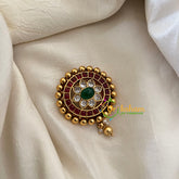 Premium Kemp Single Jada Billai -Bun Billai -Red Green-G9879