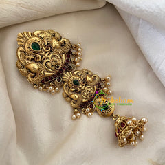 Antique Bridal Jada Bun Billai- Jhumka Jada Billai -G9867