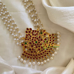 Kemp Pendant Pearl Mala -G7158