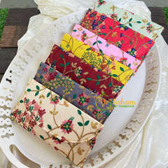 Return Gift Purses -Thread Work Pouches -6 pieces Set-RG026