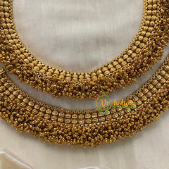Premium Cluster Ghungroo Bridal Anklets-G8404