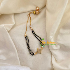 Black Bead Bracelet -Mangalsutra Bracelet-G7207