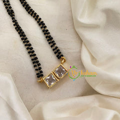 AD Stone Kundan Pendant Mangalsutra -G7222