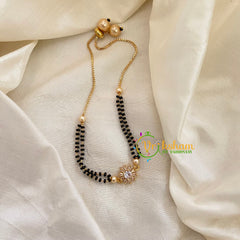 Black Bead Bracelet -Mangalsutra Bracelet-G7217