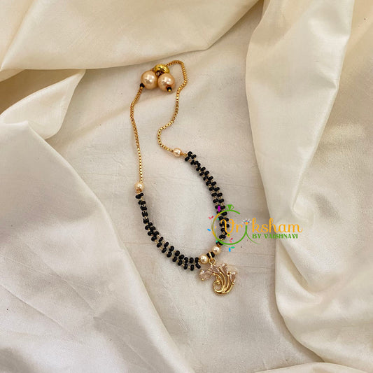 Black Bead Bracelet -Mangalsutra Bracelet-G7201