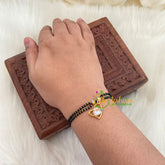 Black Bead Bracelet -Mangalsutra Bracelet -Heart -G7200