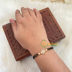 Black Bead Bracelet -Mangalsutra Bracelet-G7205