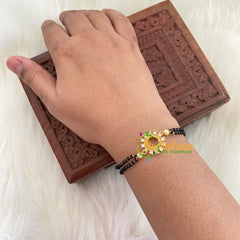 Black Bead Bracelet -Mangalsutra Bracelet-G7210