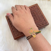 Black Bead Bracelet -Mangalsutra Bracelet-G7213