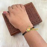 Black Bead Bracelet -Mangalsutra Bracelet-G7214