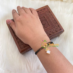 Black Bead Bracelet -Mangalsutra Bracelet-G7215