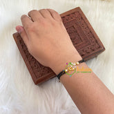 Black Bead Bracelet -Mangalsutra Bracelet-G7216